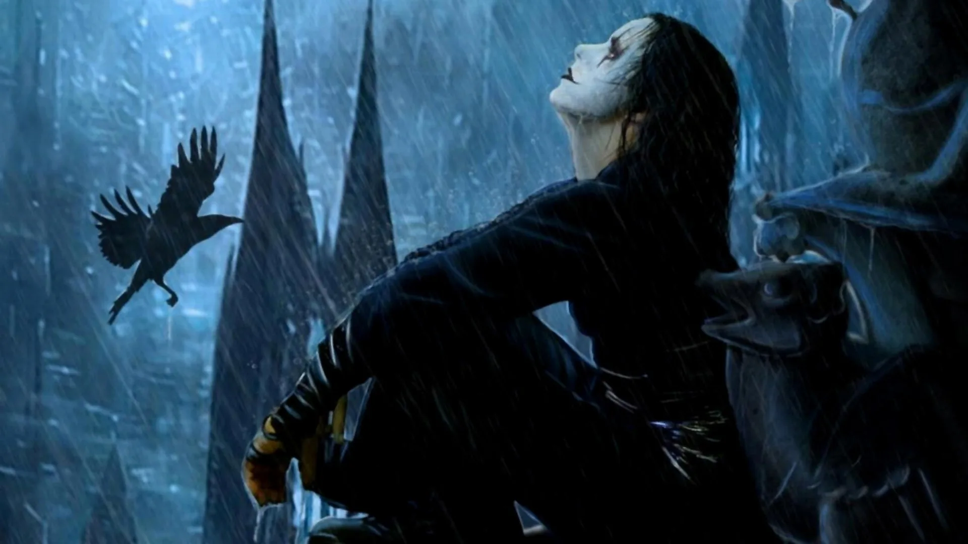 Maschera Crow The Corvo - Travestimento Halloween E Cosplay - Foto 8