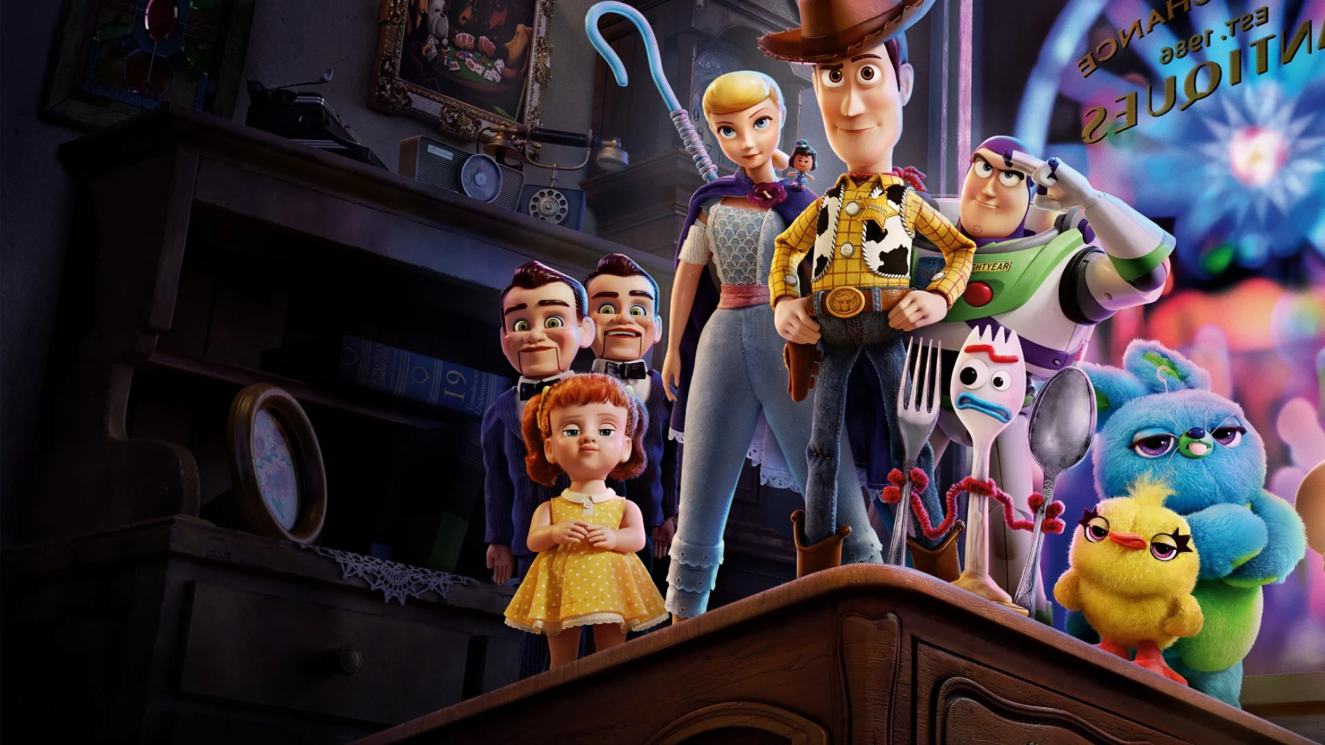 Radiosveglia con proiettore Toy Story 4