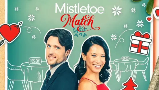 Una coppia sotto il vischio