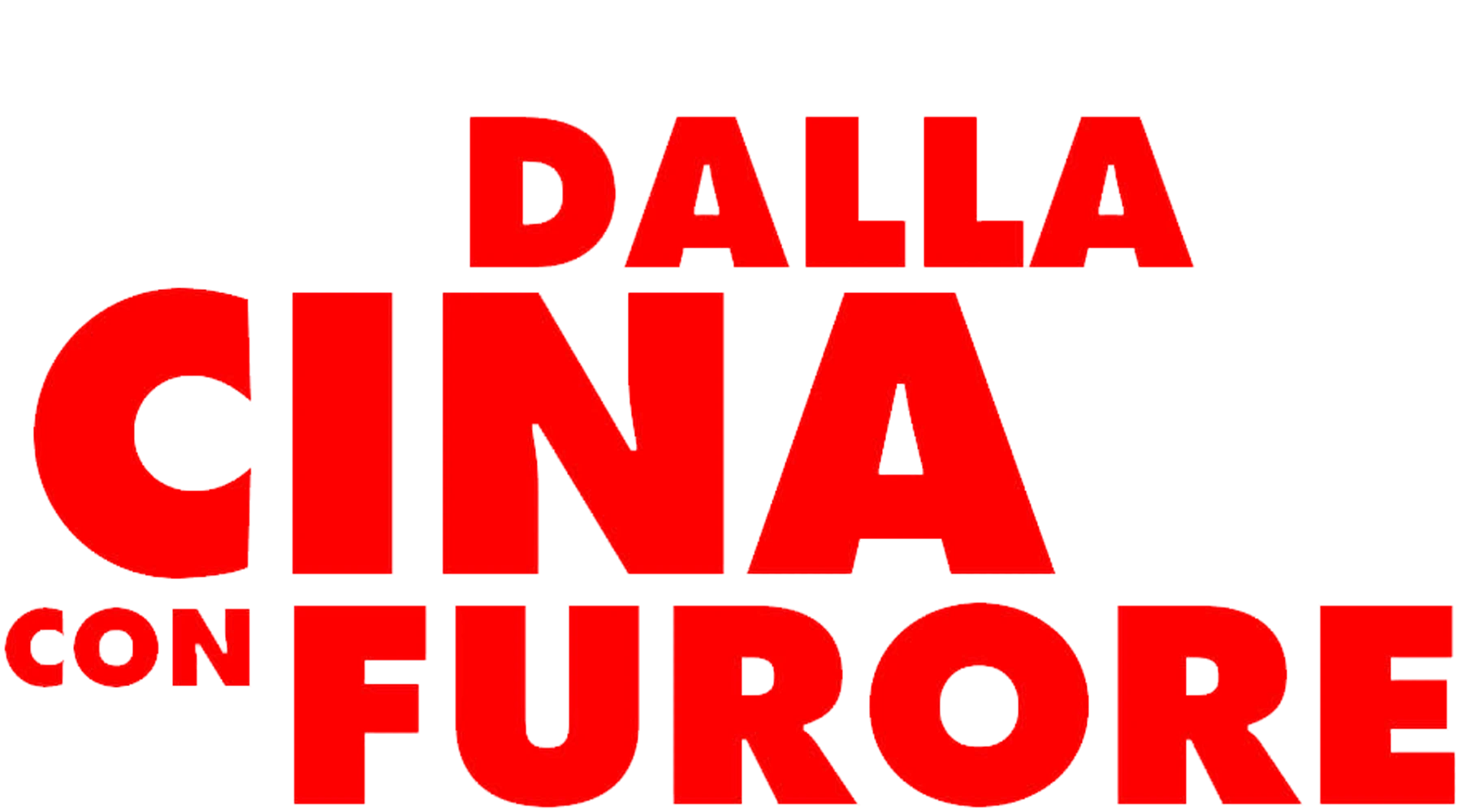 Dalla Cina con furore