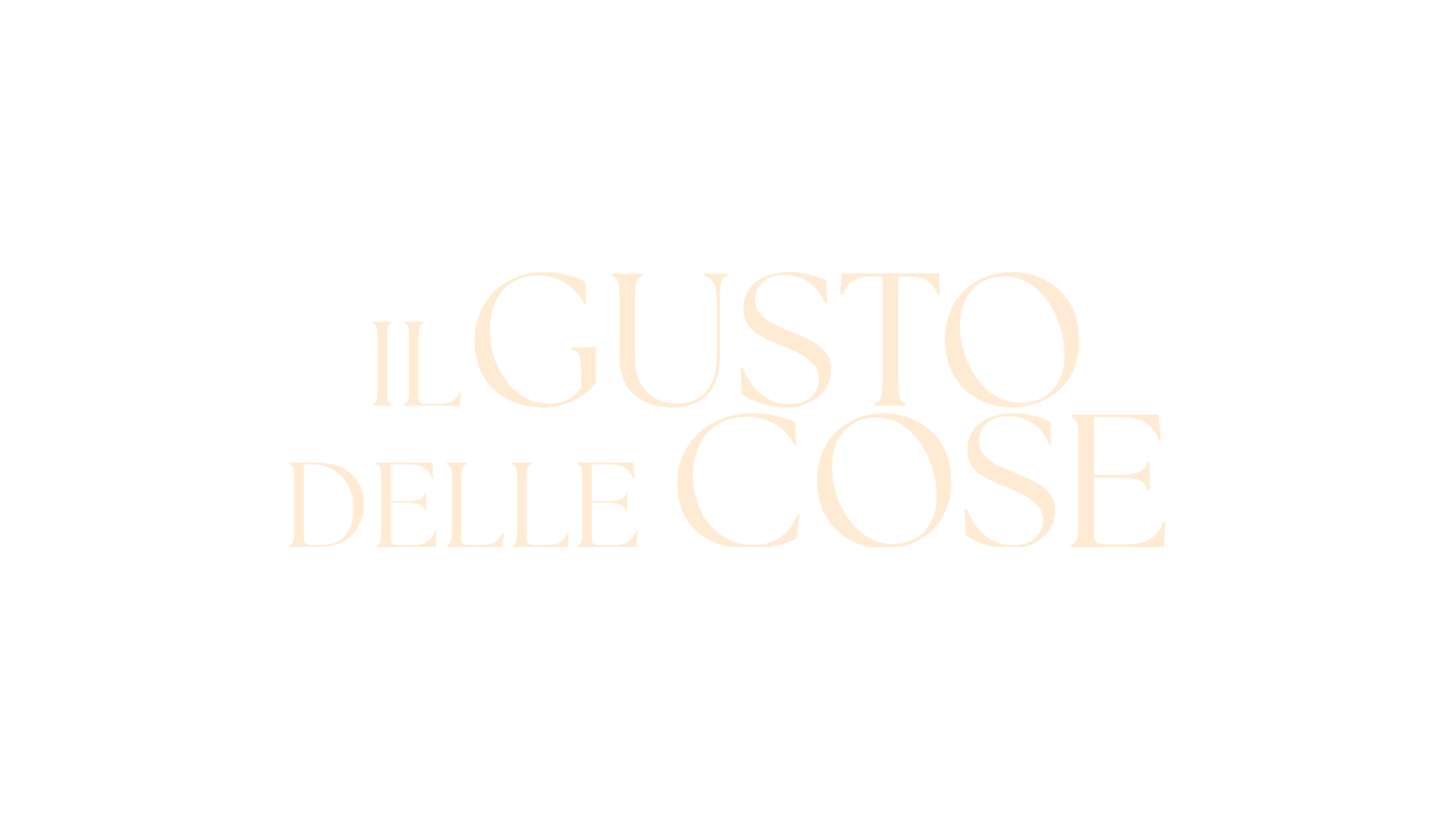 Il gusto delle cose