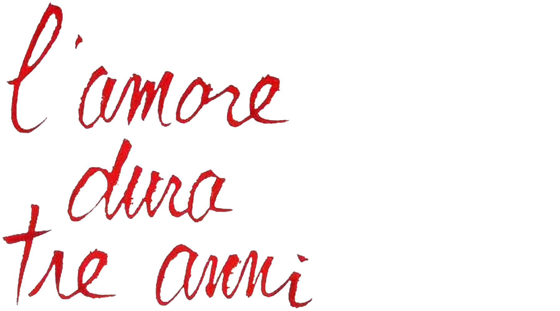 L'amore dura tre anni