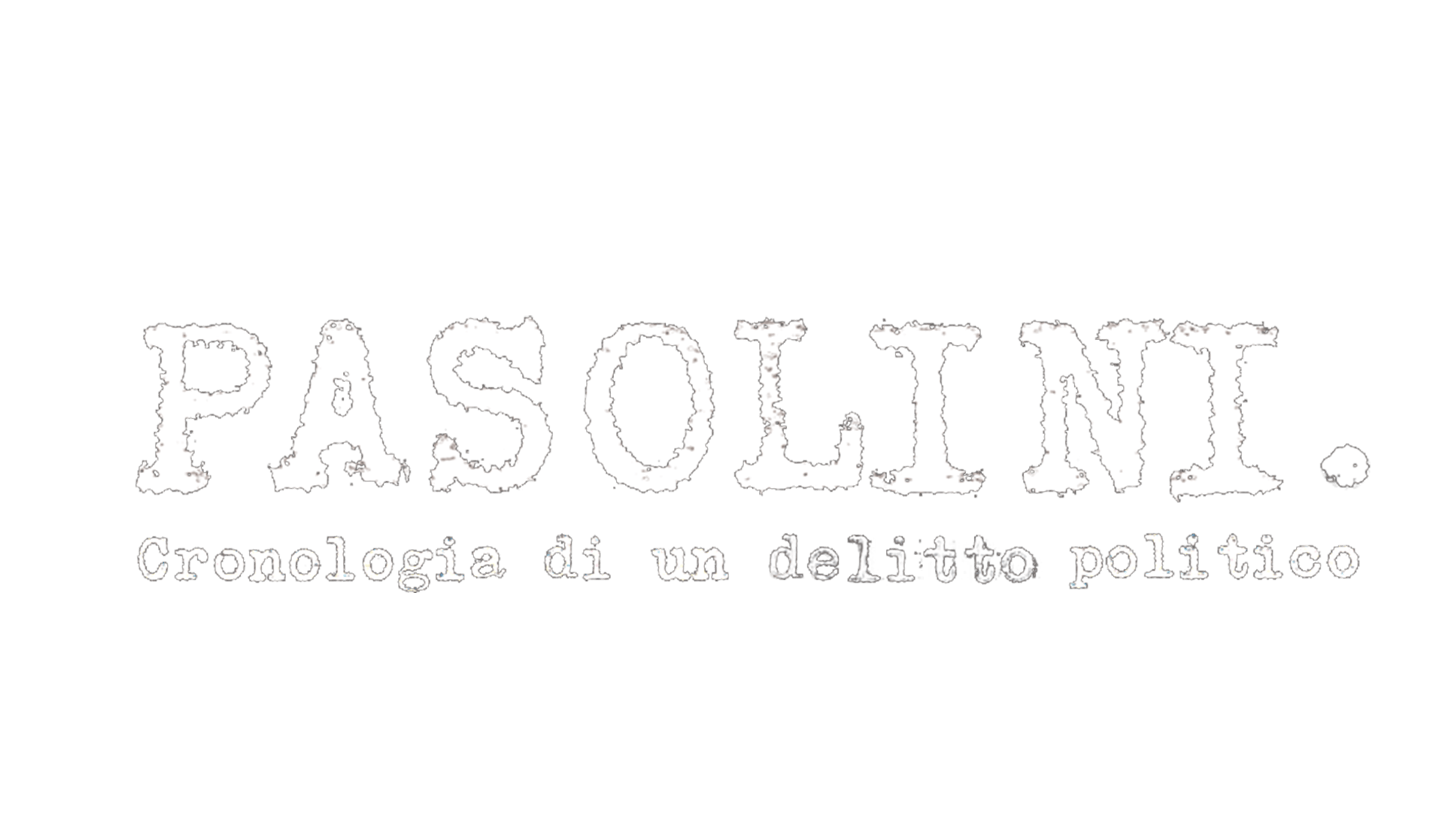 Pasolini, cronologia di un delitto politico