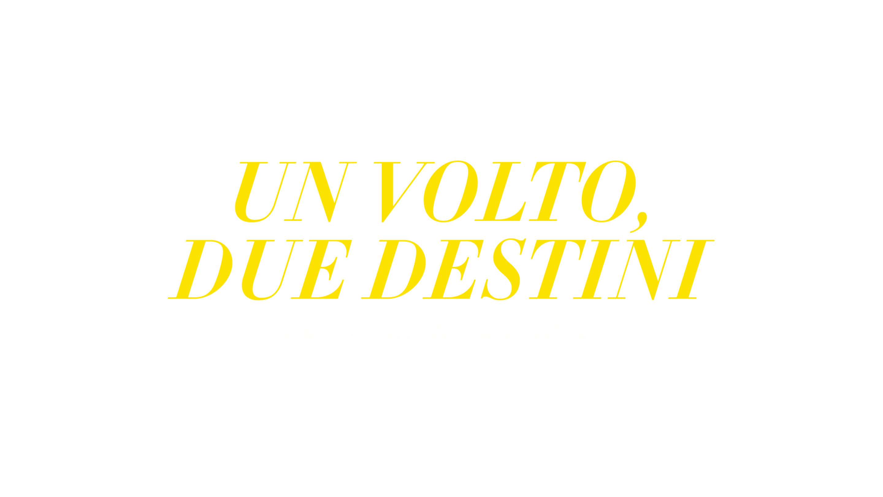 Un volto, due destini -  I Know This Much Is True