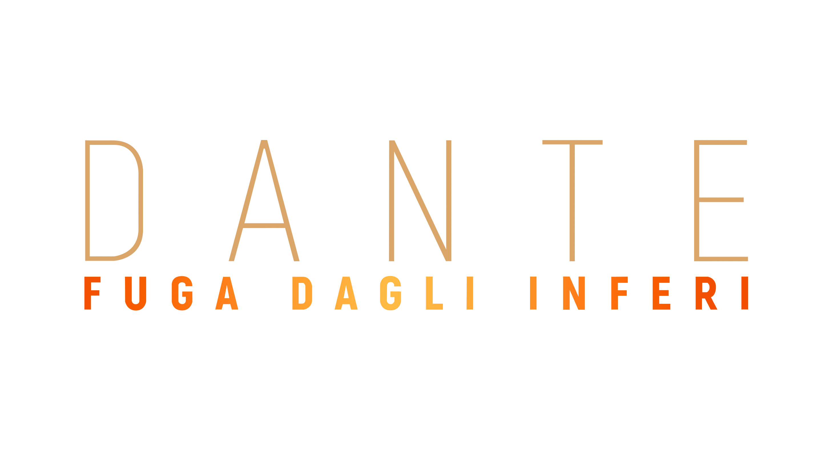 Dante - Fuga dagli inferi