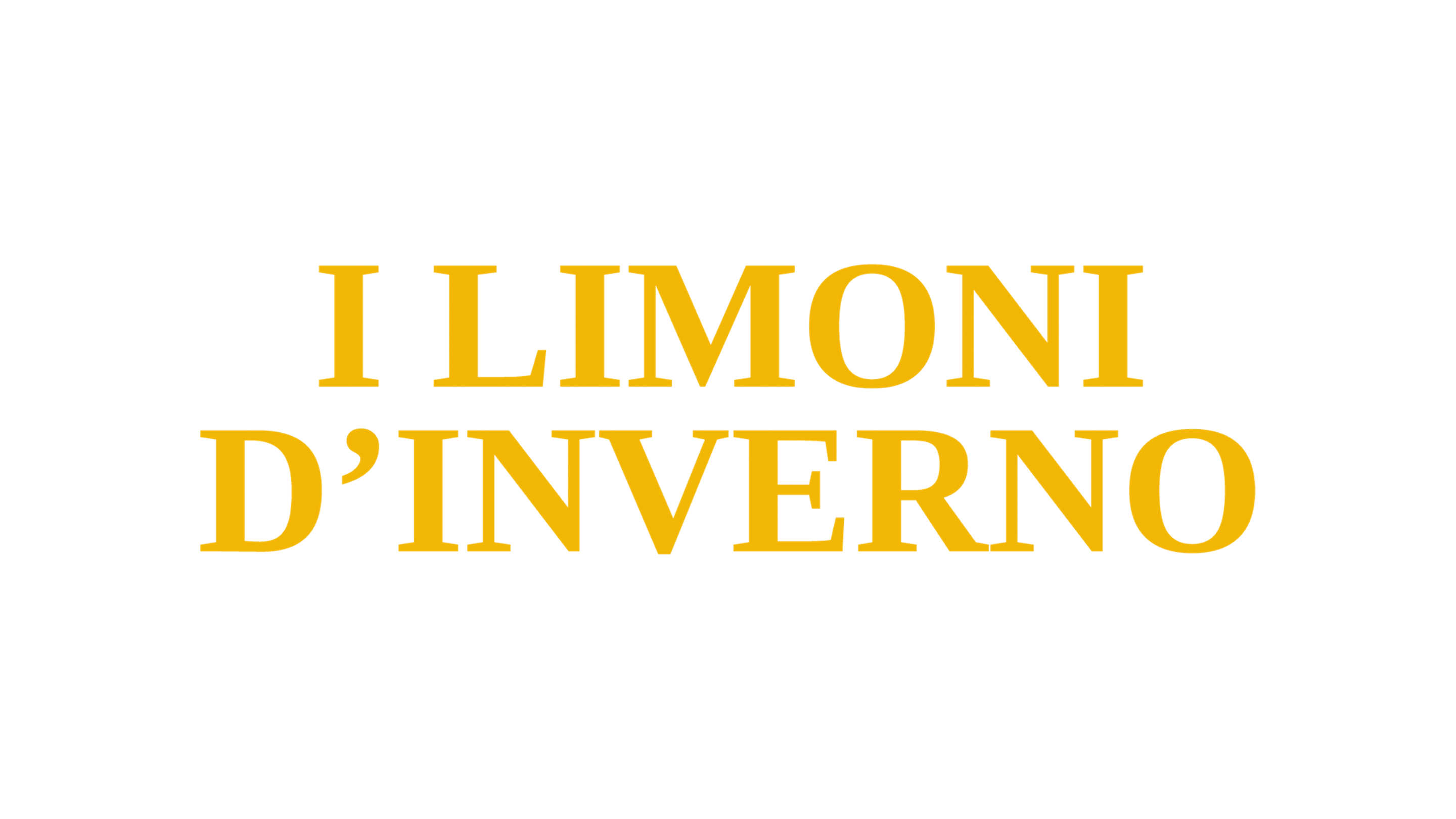 I limoni d'inverno