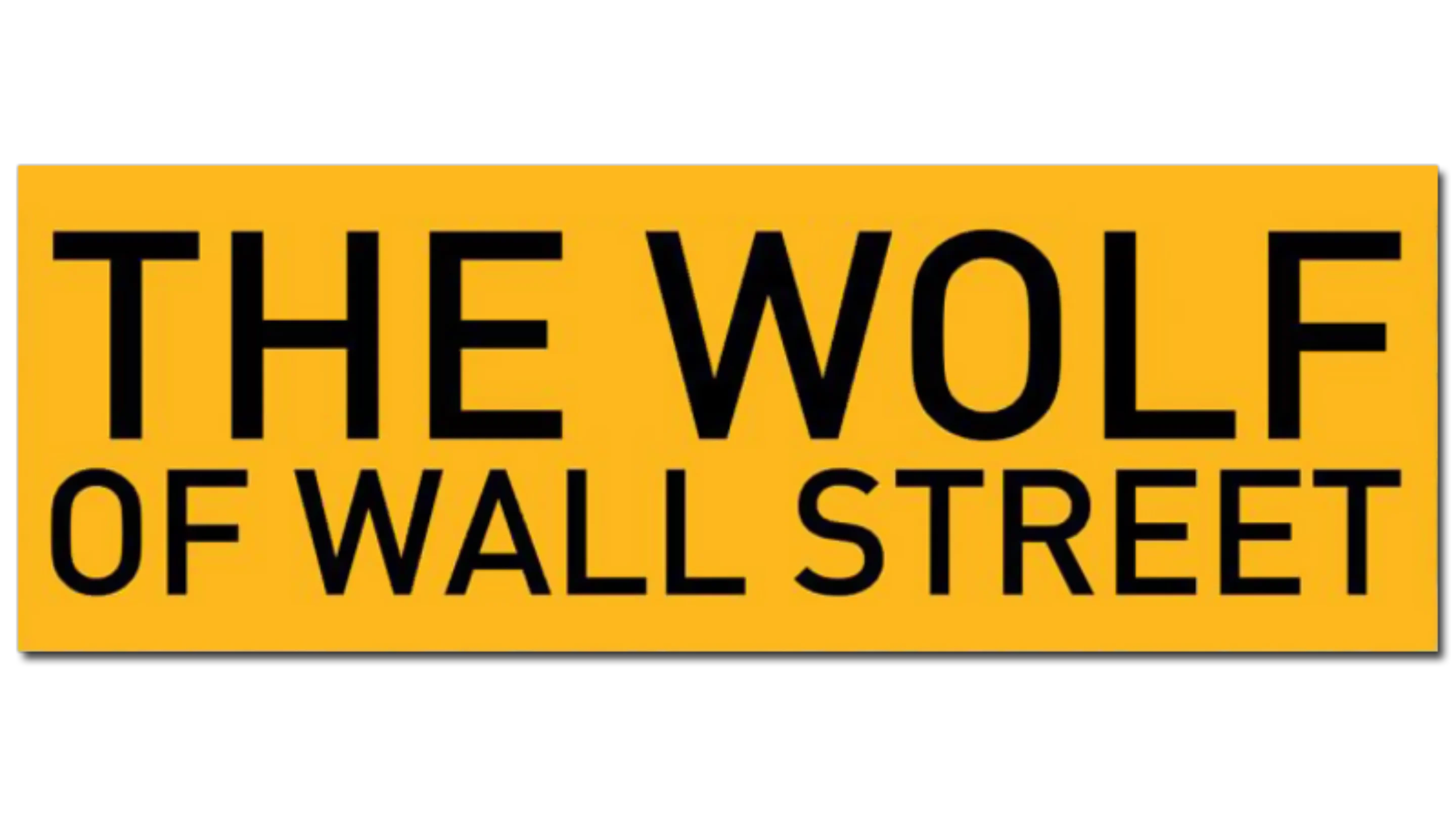 The Wolf of Wall Street