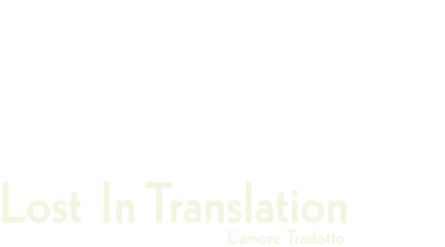 Lost in Translation - L'amore tradotto